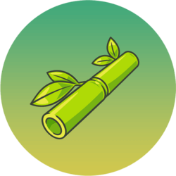 Bamboo on Base Logotip